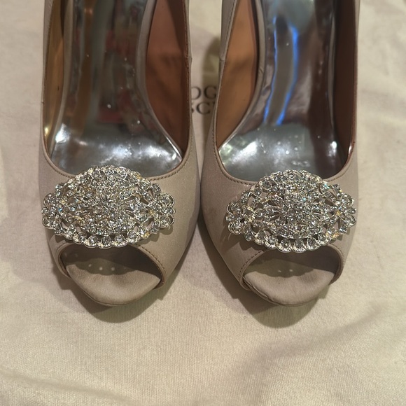 Bartley Mischka Jeweled High Heels - Picture 2 of 3